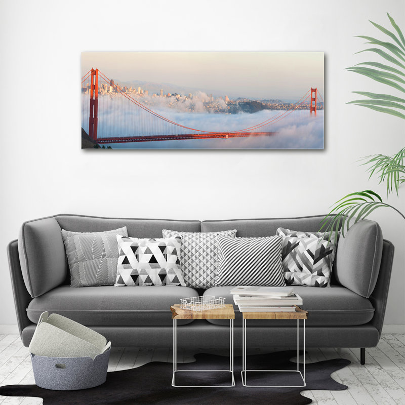 San Francisco Bridge - Wrapped Canvas Print