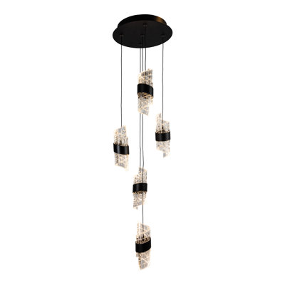 5 - Light Matte Black Pendant