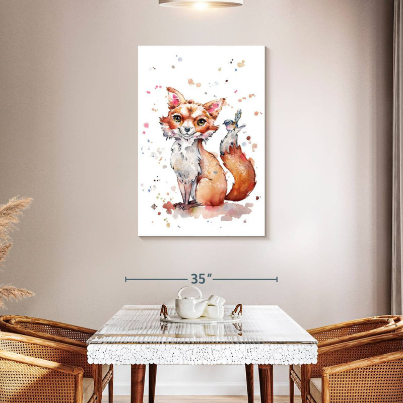 Brampt Sweet Fox, 45" H x 30" W