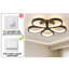 5 - Light 30cm Acrylic LED Flush Mount