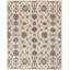 Tapis touffeté à la main en coton / laine ivoire / bleu / rouge Atlandida-1914685833