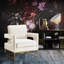Fauteuil en velours l 33,5 po Isabel-173054015