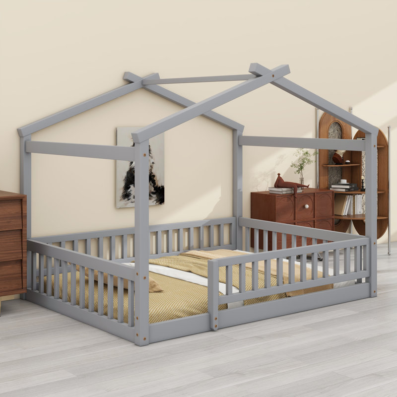 Structure de lit Classic Classic, Gris