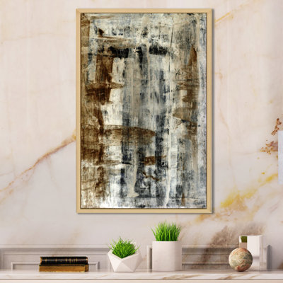 Art moderne gris et bleu II 2FL47715