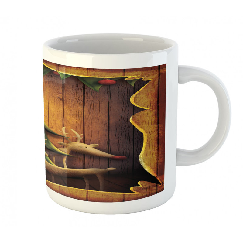 Grande tasse à café childishet cerfs