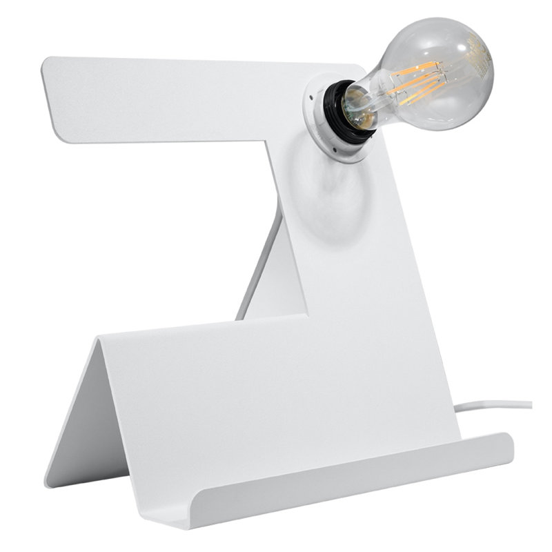 Mjollnir Metal Novelty Lamp, White
