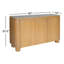 Buffet rectangulaire en bois avec rangement Mari