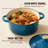 4.5 Qt Enameled Cast Iron Dutch Oven With Lid & Accessories – Blue Cookware For Baking, Roasting & Stews-120199020-120346961