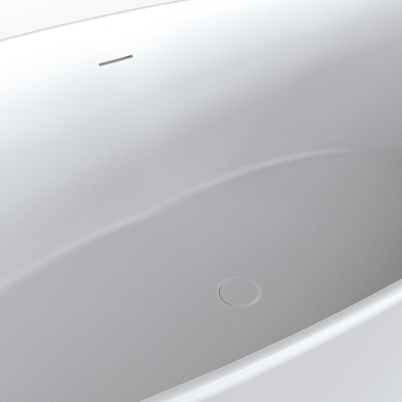 Baignoire de trempage autoportante 66,9 po