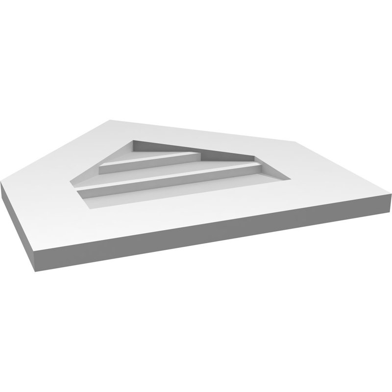 Ventilateur à pignon en uréthane non-fonctionnel Signature, H 18 po x l 18 po x P 1 po