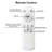 29 Inch Low Profile Flush Mount Ceiling Fan With Light Reversible Motor Remote Control
