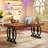 63" Executive Desk With Metal Base-1386175254