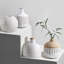 Ensemble de 4 vases en céramique Boho Minimalist