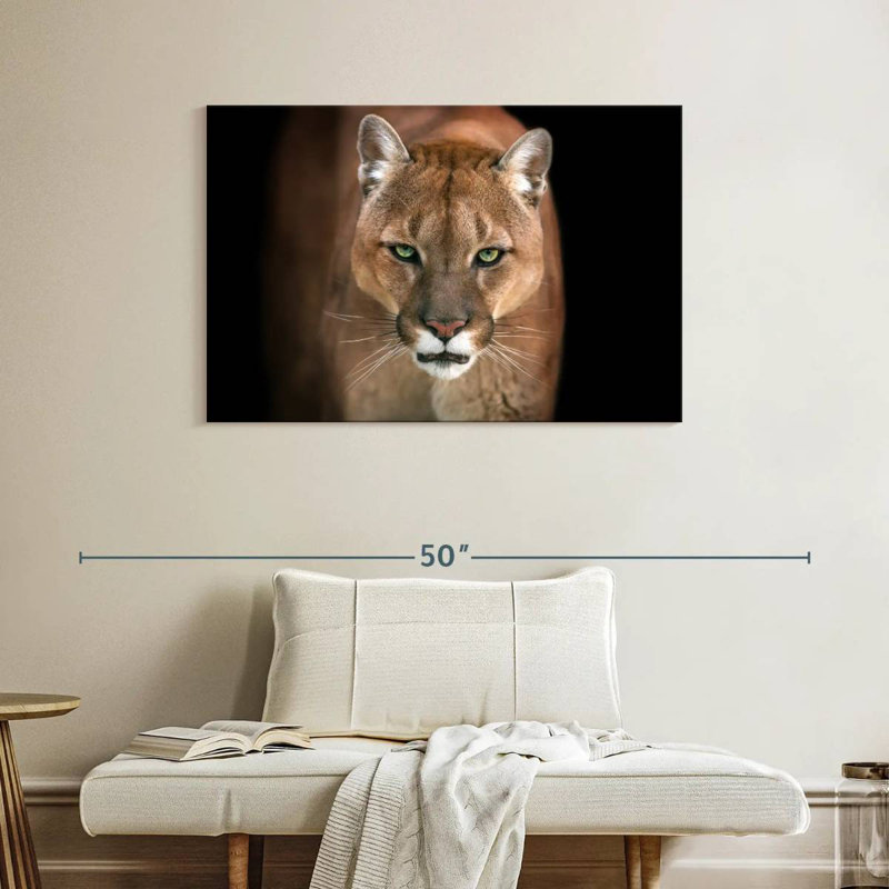 Brampt Fierce Puma, 26" H x 39" W