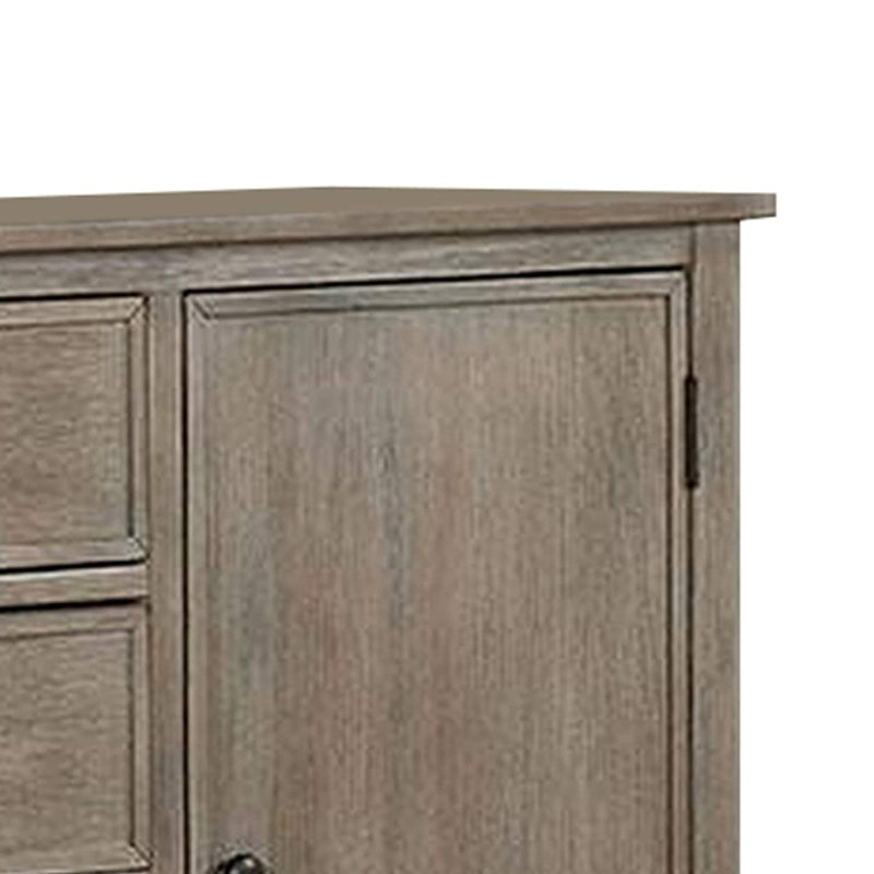Ensemble de meubles de chambre à coucher à poignée ronde Modern