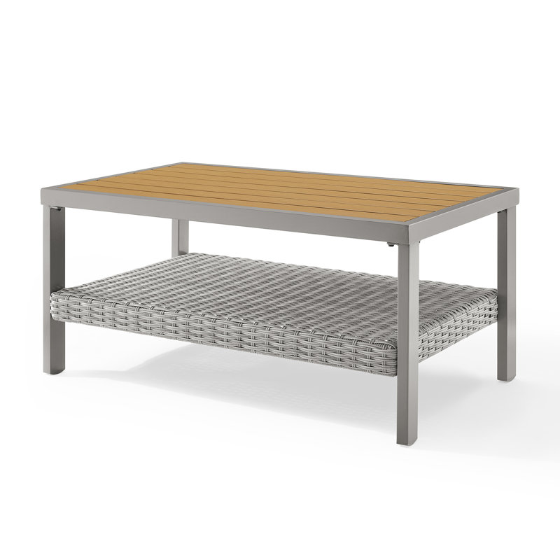 Table de conversation pour patio, Gris
