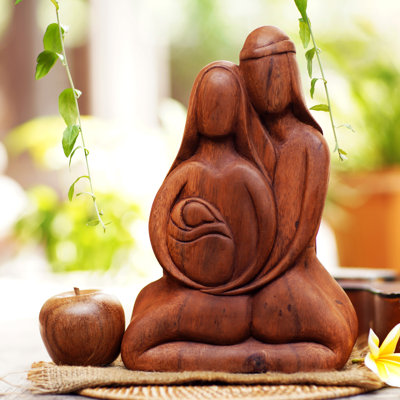 Figurine en bois Galleti Family Intimacy