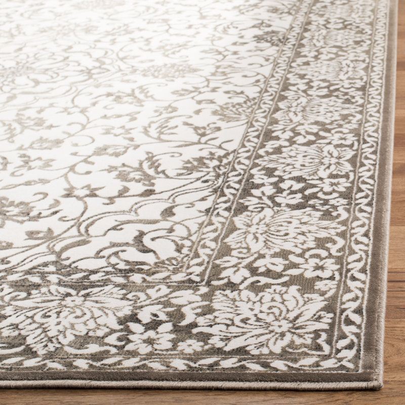 Forestburgh Performance Floral Rug, Rectangle 4' x 5'7"