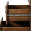 Grande armoire de rangement moderne avec 3 tiroirs et 4 tablettes, parfaite pour une présentation organisée et élégante dans n'importe quelle pièce-1382298360