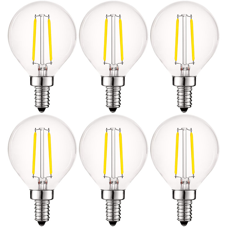 Equivalent E12/Candelabra Dimmable LED Bulb