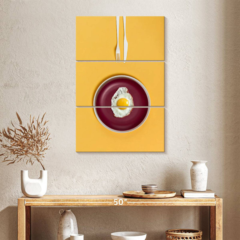 Yarlin Egg For Breakfast, 38" H x 24" W