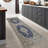 Modern Chic Non-Woven Soft Type Printed Rug with Intricate Geometric Design Ideal for Enhancing the Aesthetics of Your Home Decor-128732095