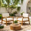 Outdoor Lounge Chair with Cushions