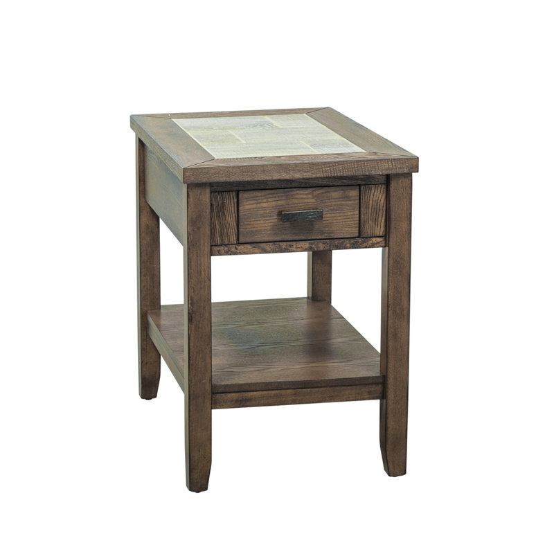 East Pleasant View End Table with Storage