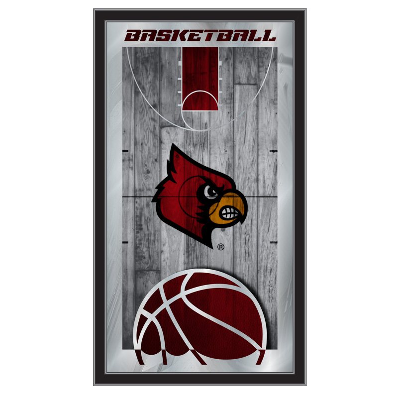 « basket mirror », impression encadrée NCAA, Louisville