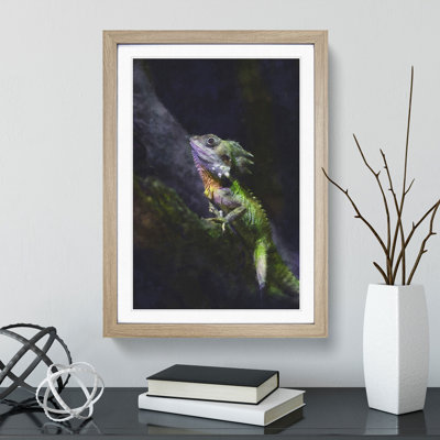 Boyds Forest Dragon - Picture Frame Painting