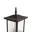 ANDAM Matte Black 19cm H Outdoor Wall Lantern