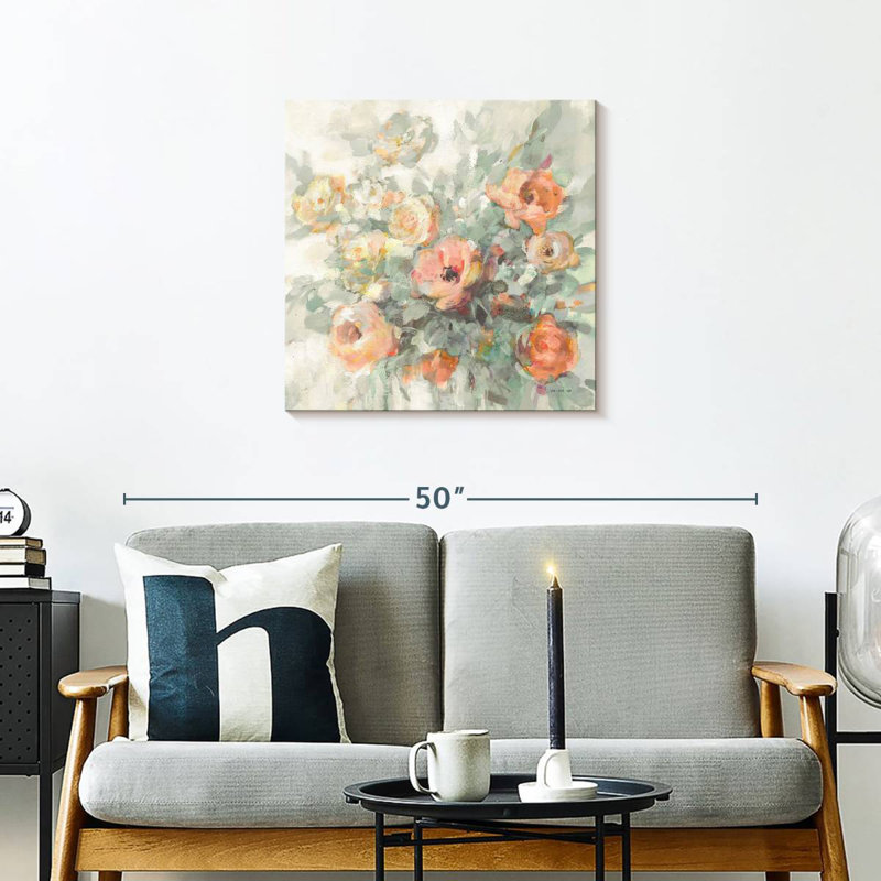 Ode To Spring Sage, 24" H x 24" W