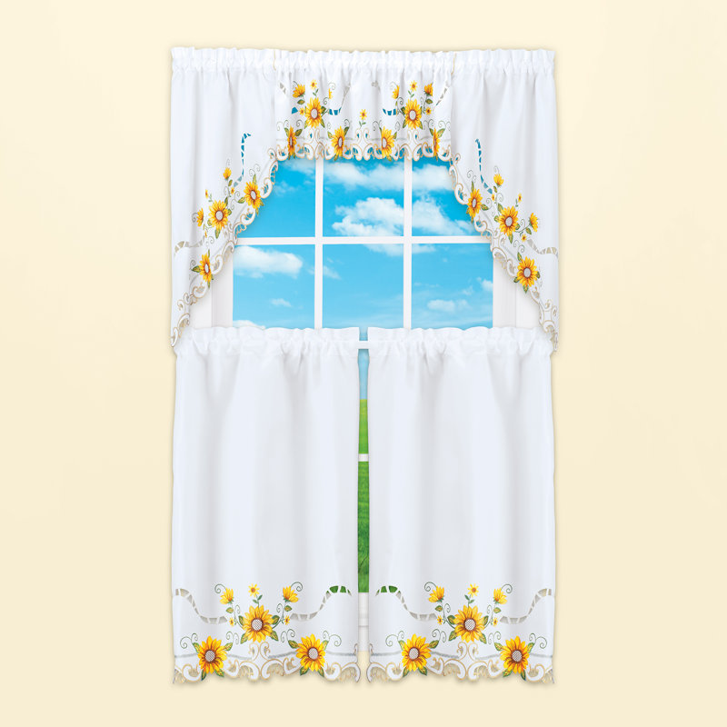 Ayobola Floral Tailored Cafe Curtain