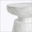 Table d'appoint d'extérieur en travertin Ponti, légère et durable pour une utilisation intérieure et extérieure, conception multifonctionnelle avec finition élégante-1058409487