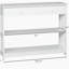 Console Hallway Table with Extra Wide Pull Out Drawer, 2 Open Shelves-343920758