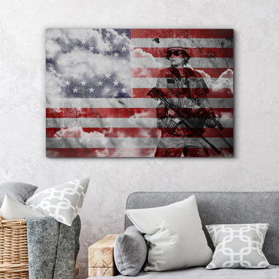 Country Flag " United States Flag Army Veteran "
