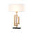 Tikeshia Chain Modern Table Lamps Brass Finish