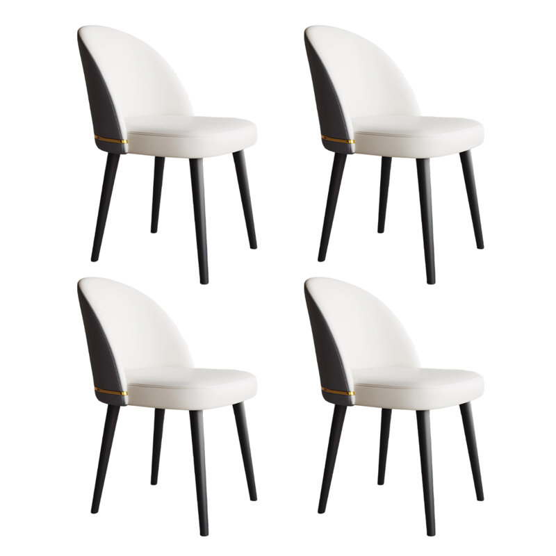 Chaises de salle à manger modernes simples et décontractées en éponge