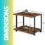 Industrial Desk Shelf Organiser