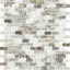 Marble Collection 12" x 12" Polished Natural Stone Accent Tile in Panaro Blend-943131291
