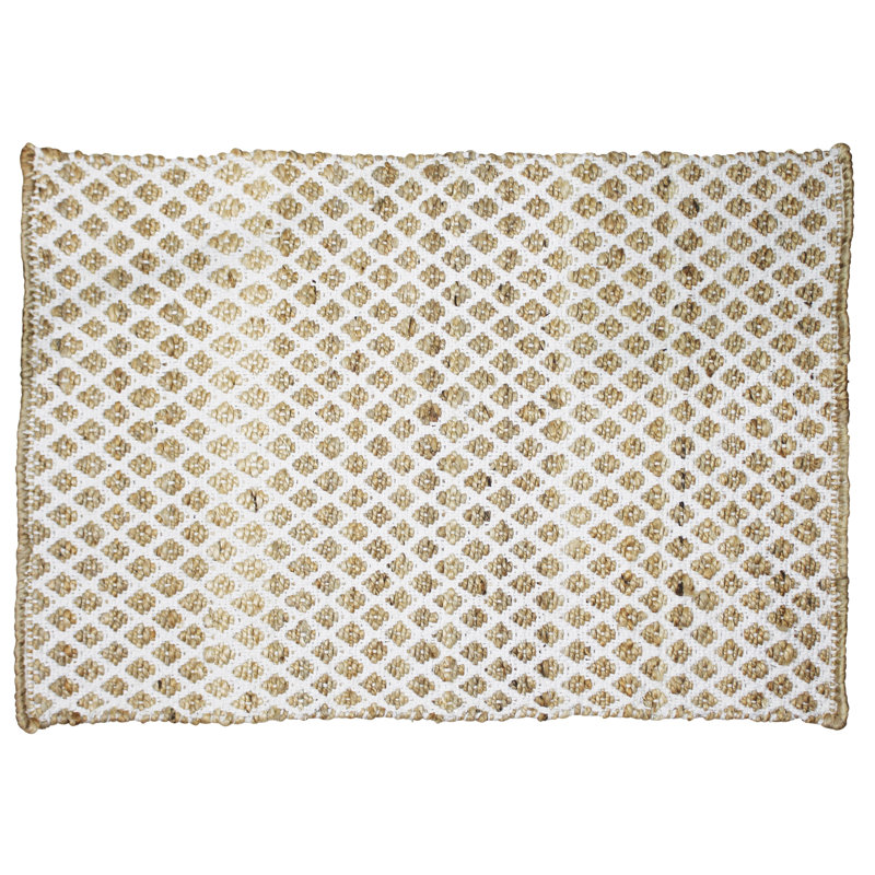 Sohib Cotton Indoor Rug, Rectangle 2' x 3'