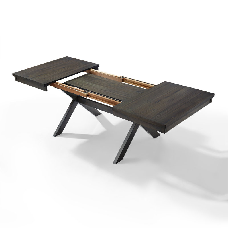 Ensemble de salle à manger avec rallonge Dunblane, 9 pièces : 1 table, 8 chaises