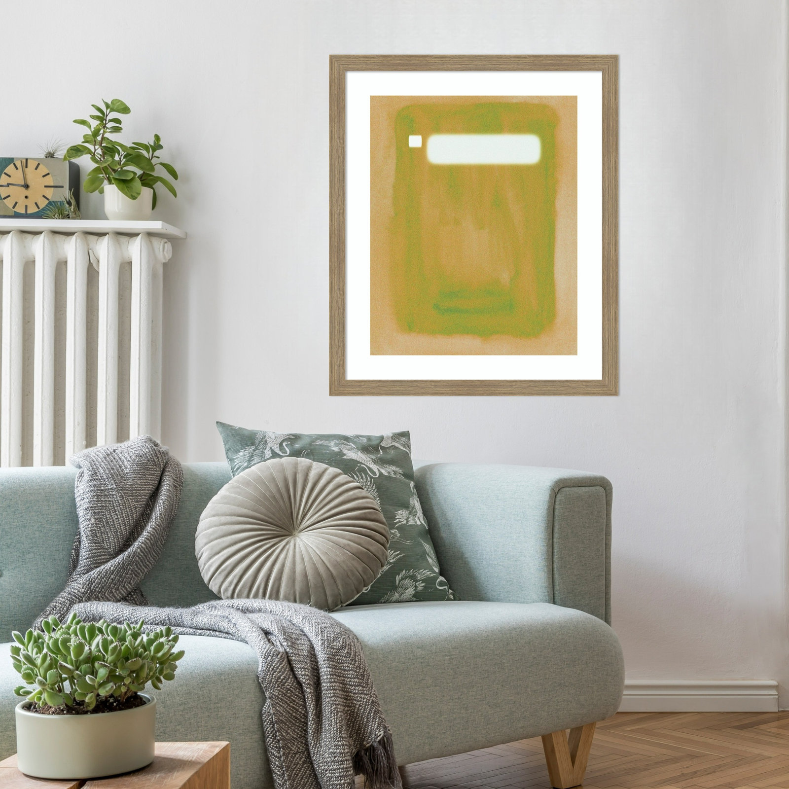 Focal Point II Print by Melissa Wang, 26" H x 22" W, Brown