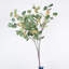 35" H Spring Summer Eucalyptus Blossoms Cluster Bush Stem For Vase Filler