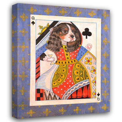 Spaniel Queen of Clubs