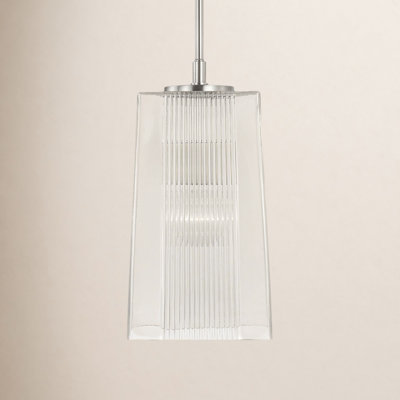 Kayda Single Light Glass Dimmable Pendant