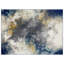 Tapis bleu abstrait Bellicent-350005576