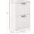 Shoe Cabinet for Entryway, Narrow Shoe Rack Storage Organizer with 2 Flip Drawers and Adjustable Shelves-1313080353