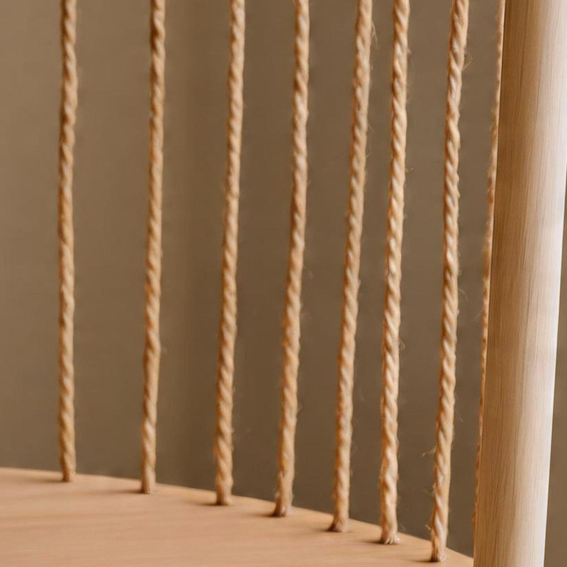Round Paper Rope End Side Table