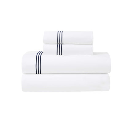 Embroidered Cotton Sheet Set